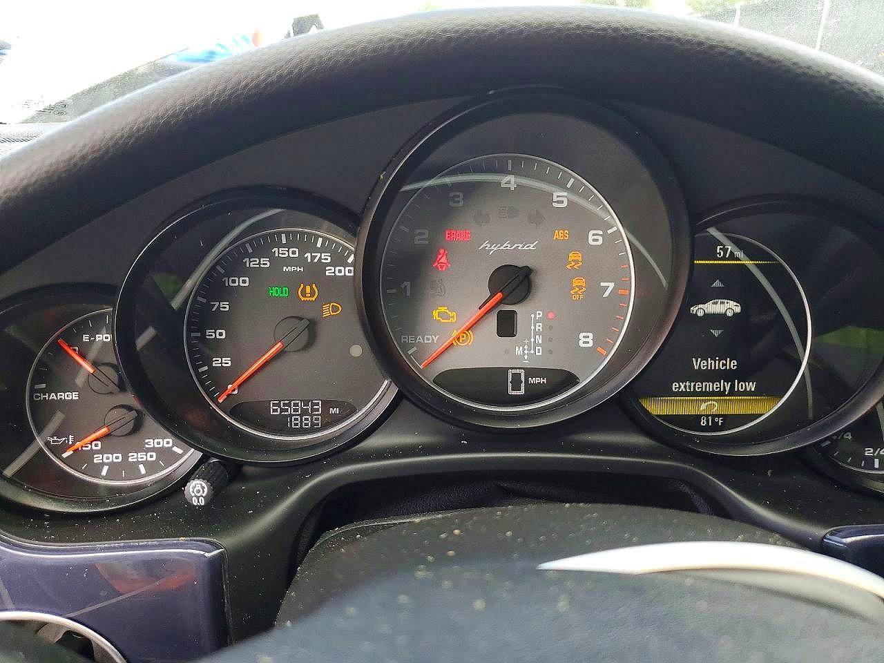 2012 PORSCHE PANAMERA S Hybrid