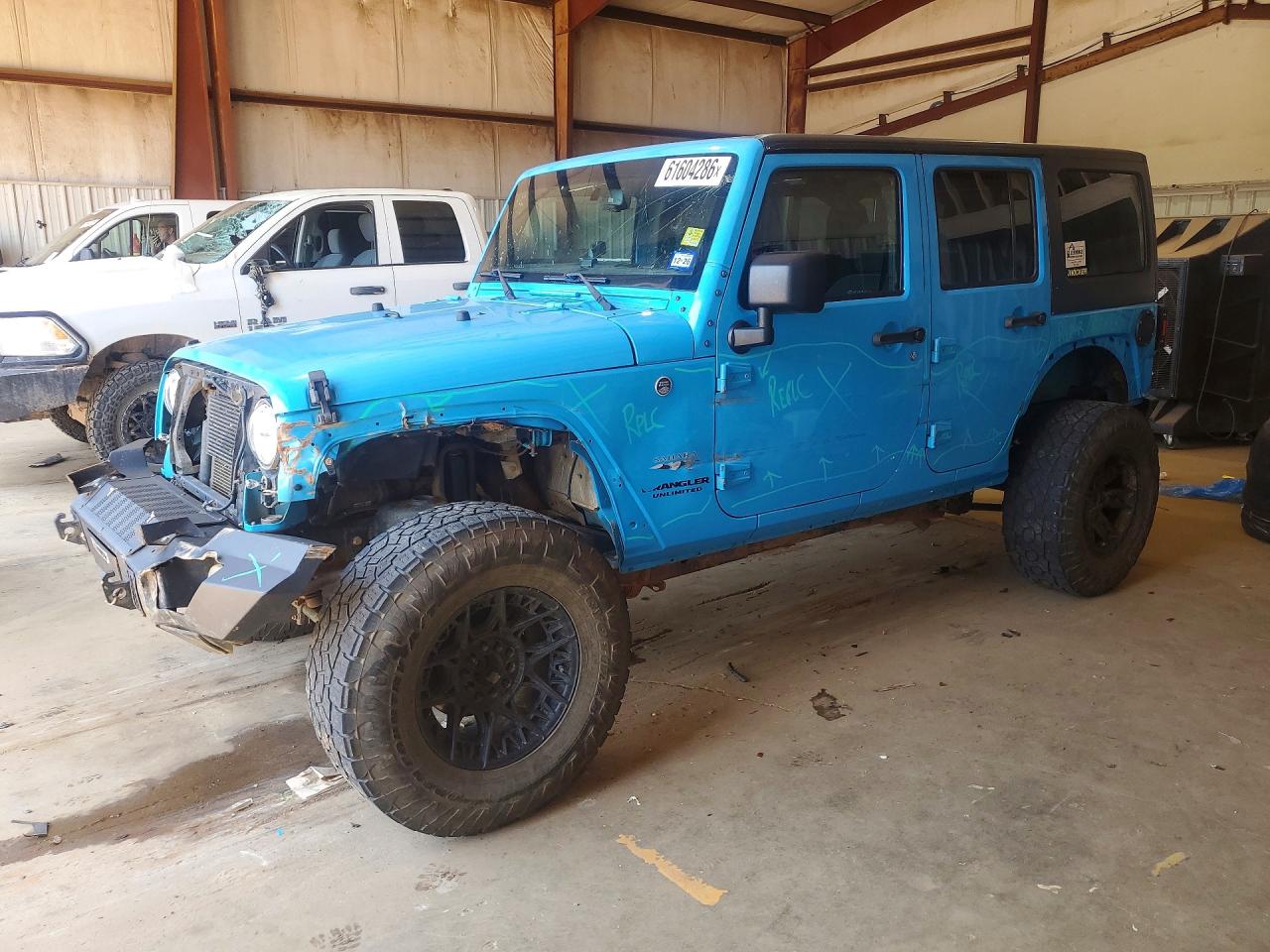 2017 JEEP WRANGLER UNLIMITED SAHARA 4X4
