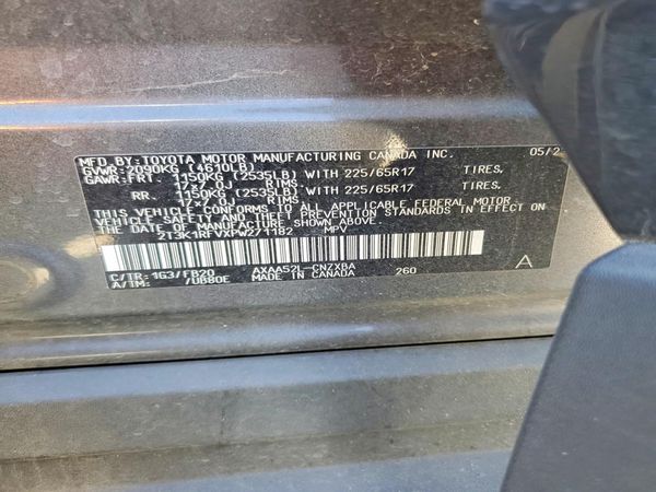 2023 TOYOTA RAV4 LE