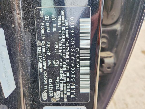 2014 KIA OPTIMA 2.4 LX STD/Conv