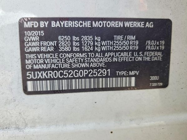 2016 BMW X5 xDrive35i