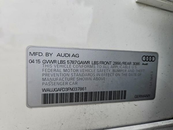 2015 AUDI A8