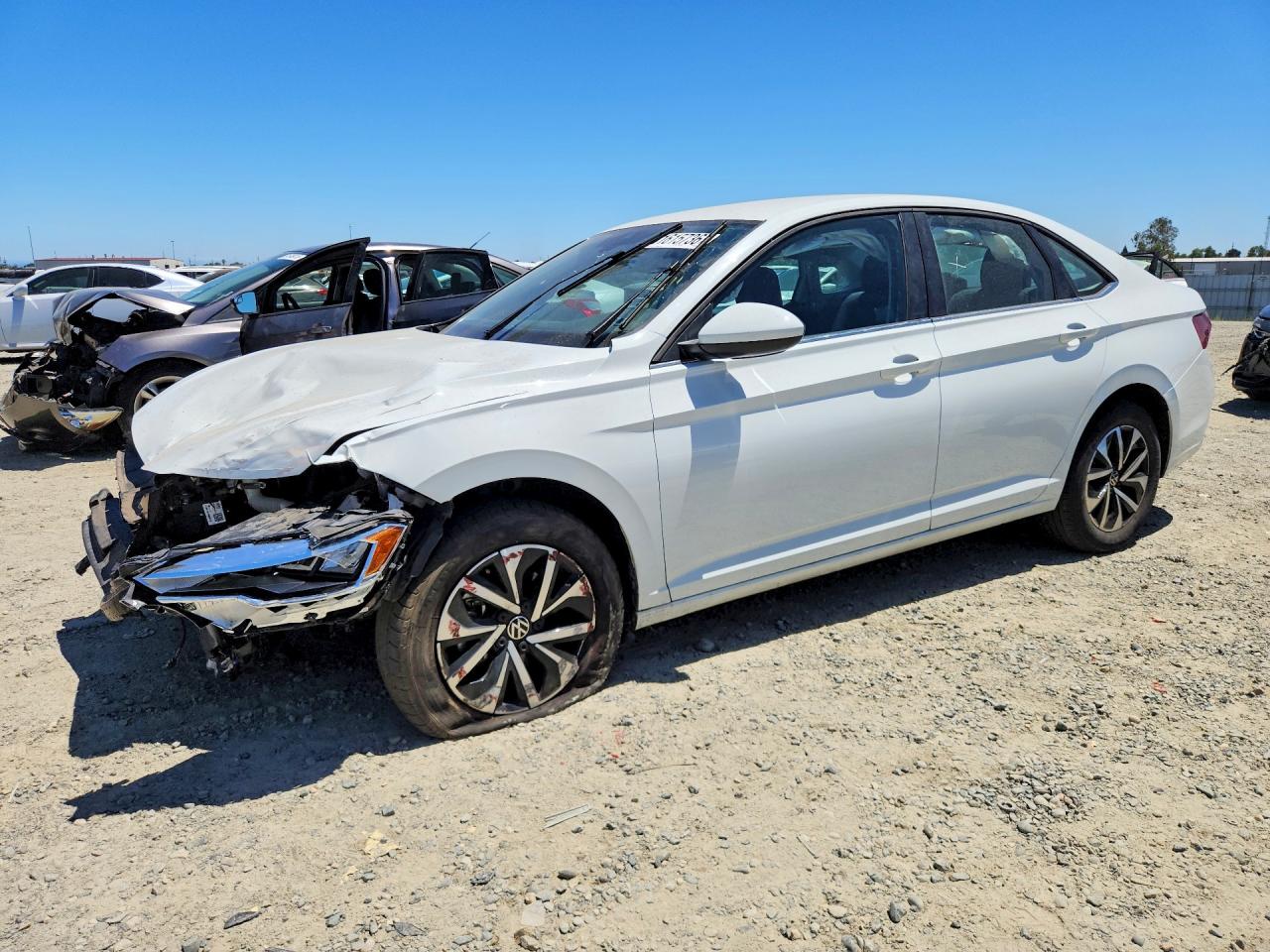 2024 VOLKSWAGEN JETTA S, S (AQ301 Trans) — Front 3/4