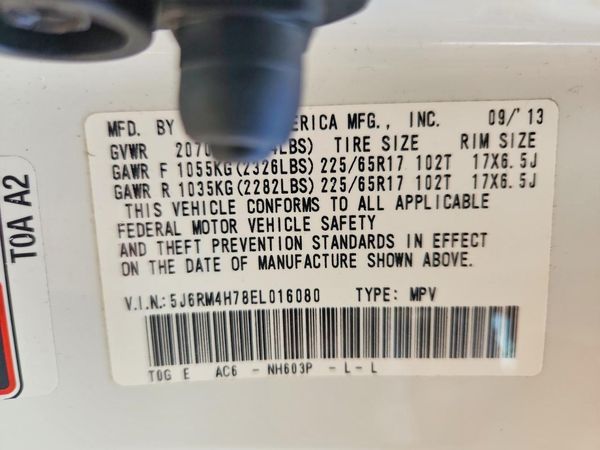 2014 HONDA CRV EX-L