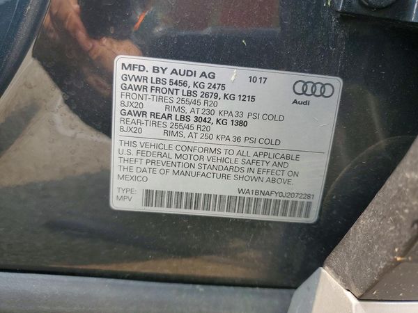2018 AUDI Q5 quattro Premium Plus