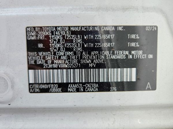 2024 TOYOTA RAV4 LE