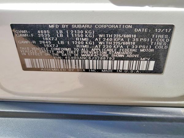 2018 SUBARU OUTBACK Limited+M/R+ES+NAVI