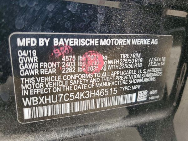 2019 BMW X1 sDrive28i