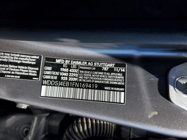 2015 MERCEDES-BENZ CLA CLA250