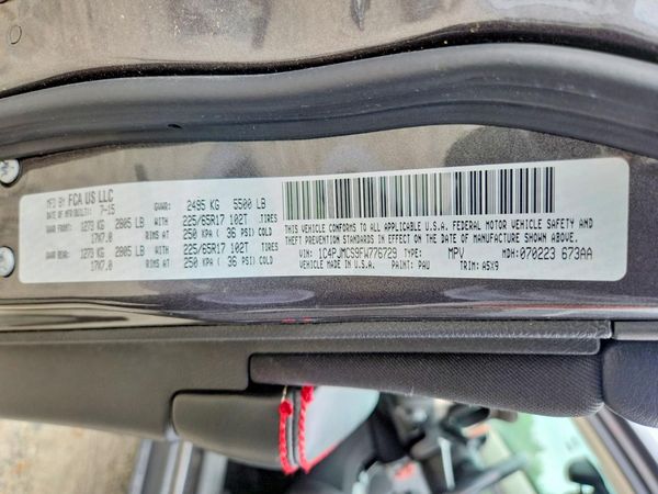 2015 JEEP CHEROKEE LATITUDE 4X4