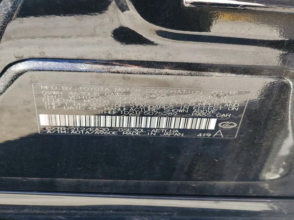 2015 LEXUS IS 250