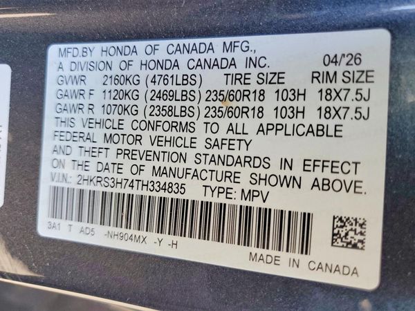 2026 HONDA CR-V EX-L