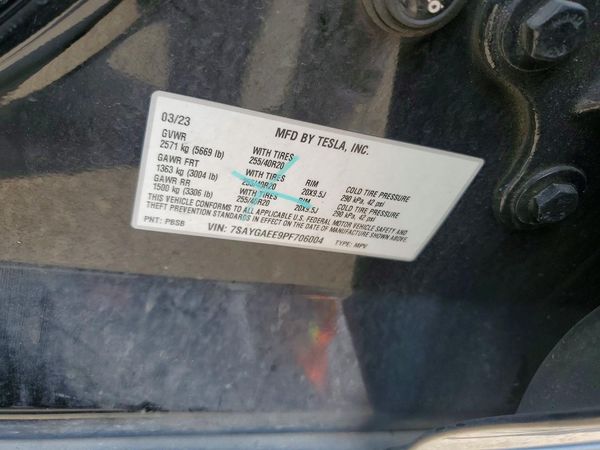 2023 TESLA MODEL Y