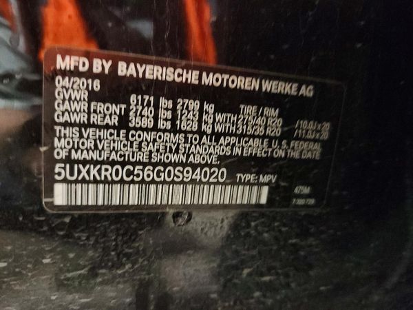 2016 BMW X5 xDrive35i