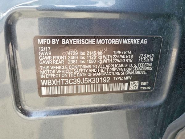 2018 BMW X1
