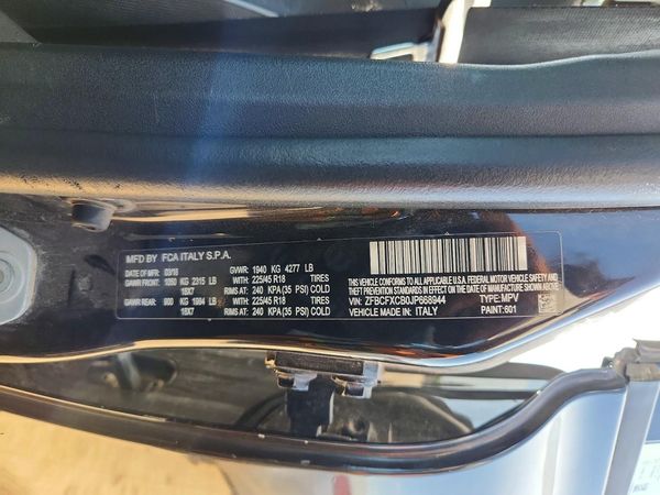 2018 FIAT 500 TREKKING — VINS