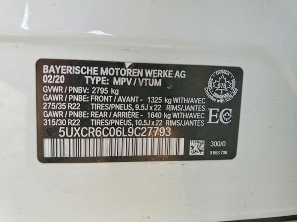 2020 BMW X5 xDrive40i