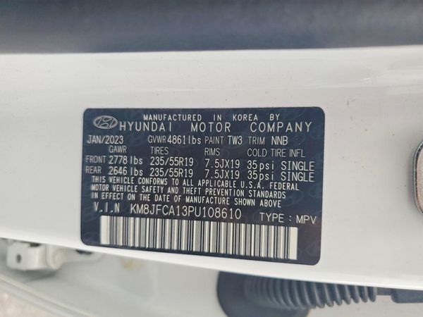 2023 HYUNDAI TUCSON SEL Convenience