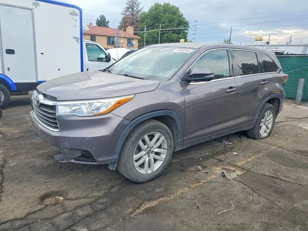 2016 TOYOTA HIGHLANDER Base/Hybrid