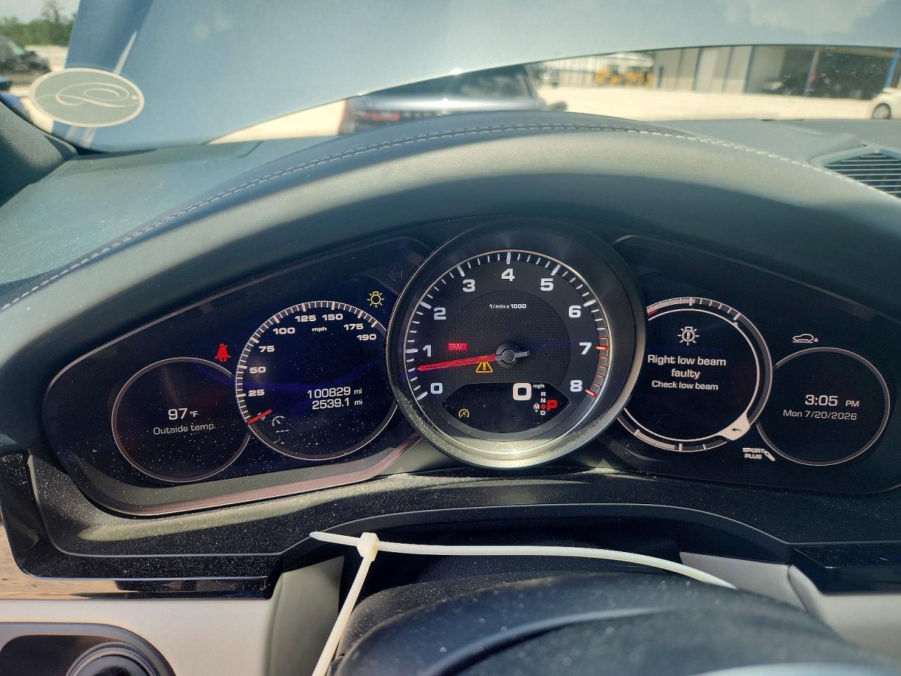 2020 PORSCHE CAYENNE S