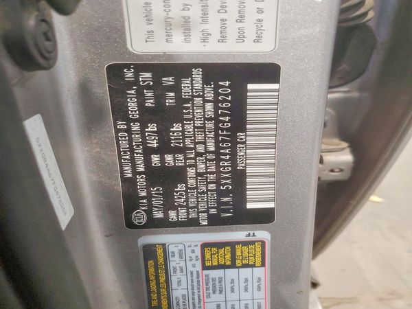 2015 KIA OPTIMA TOP (High Grade)