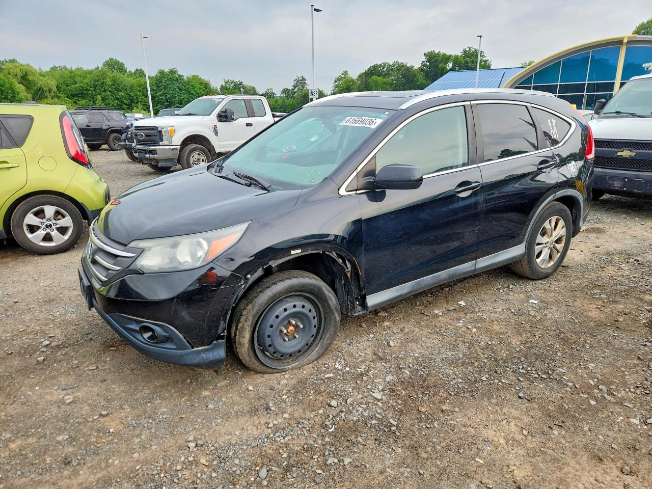 2013 HONDA CRV EX-L — Front 3/4