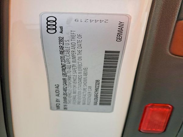 2017 AUDI A4 Premium, Ultra Premium