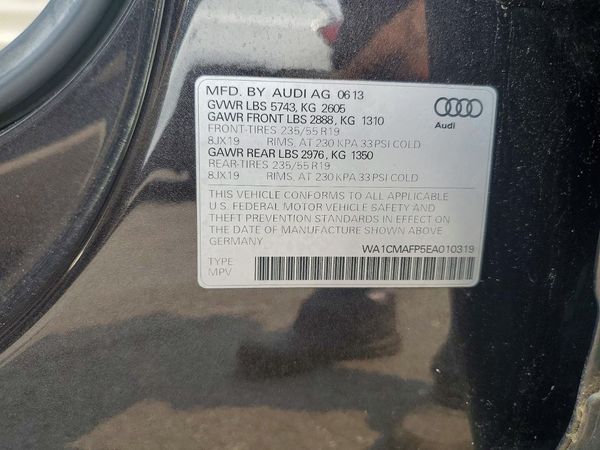 2014 AUDI Q5