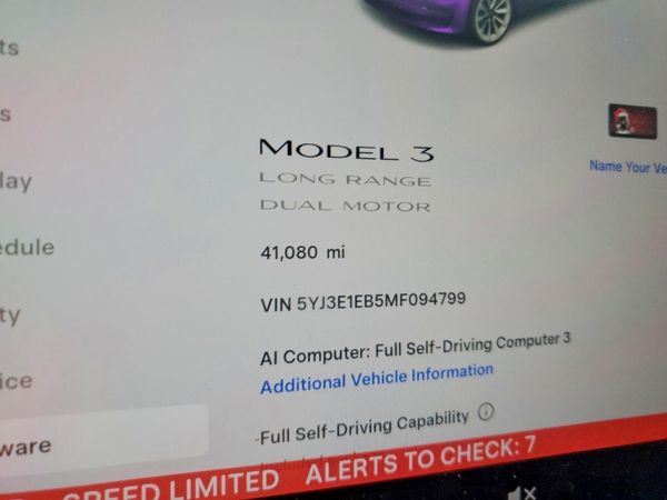 2021 TESLA MODEL 3