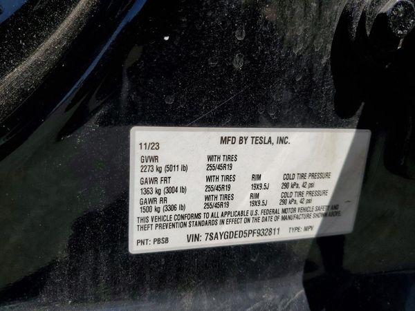 2023 TESLA MODEL Y