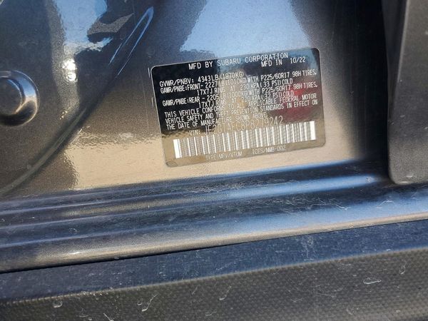 2023 SUBARU CROSSTREK Premium — VINS