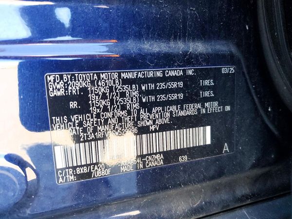 2025 TOYOTA RAV4