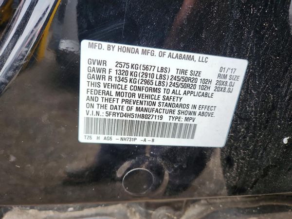 2017 ACURA MDX SH-AWD (Tech)