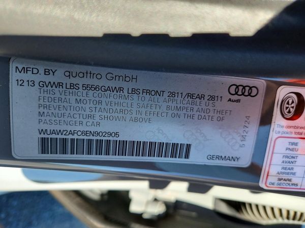 2014 AUDI RS7