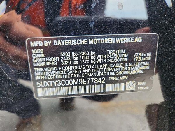 2021 BMW X3 sDrive30i