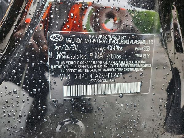 2021 HYUNDAI SONATA
