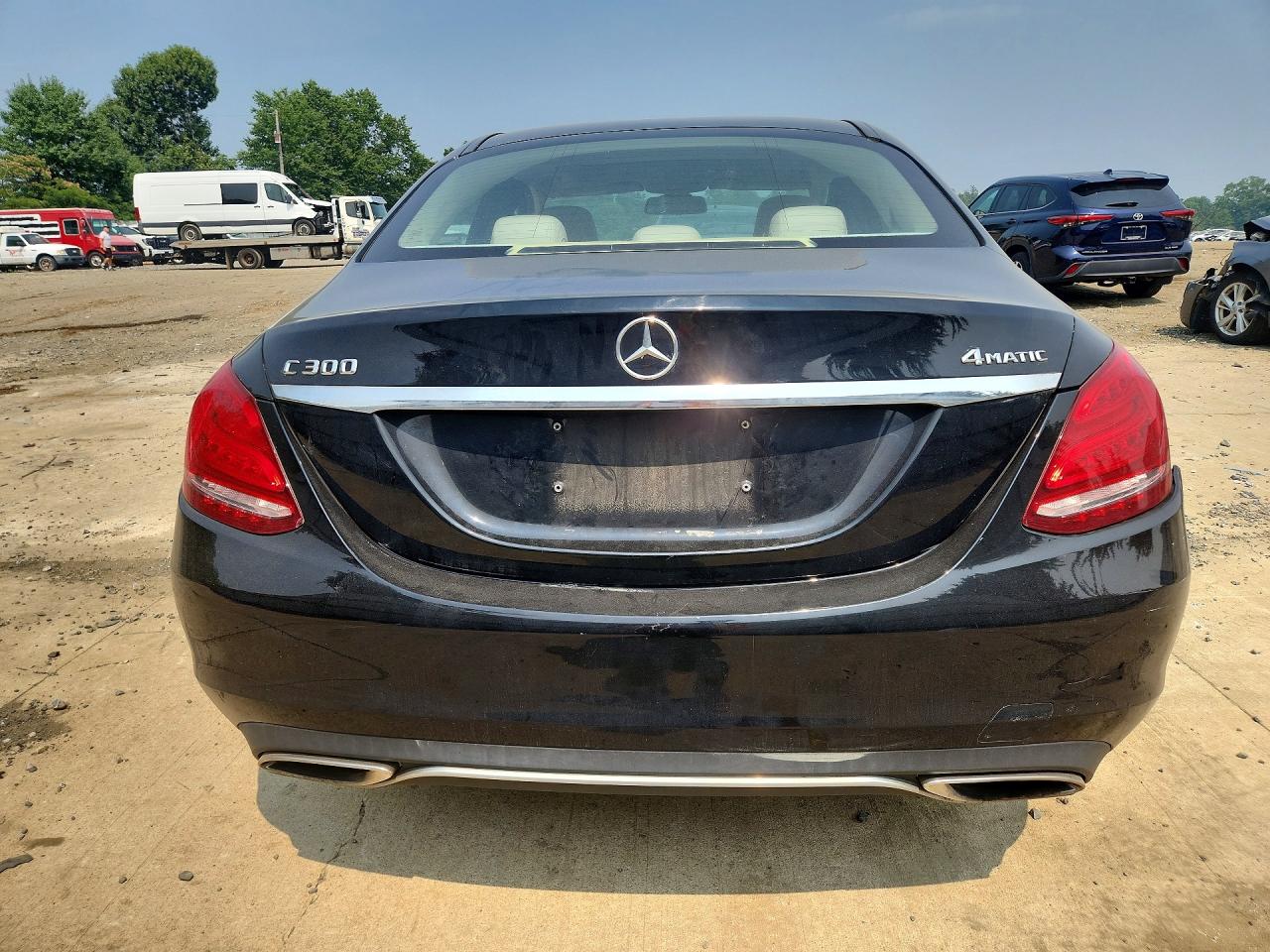 2015 MERCEDES-BENZ C 4-MATIC