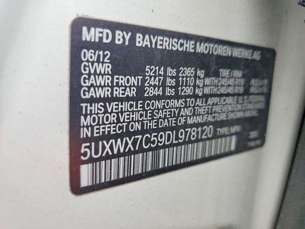 2013 BMW X3 xDrive35i