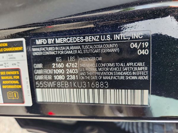 2019 MERCEDES-BENZ C C300-4M