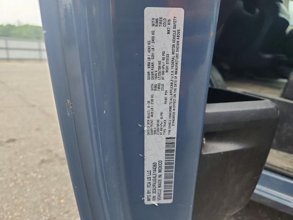 2020 RAM PROMASTER 3500 VF