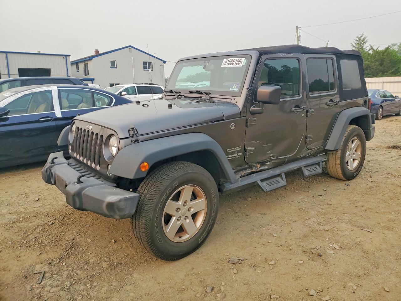 2017 JEEP WRANGLER UNLIMITED SPORT 4X4
