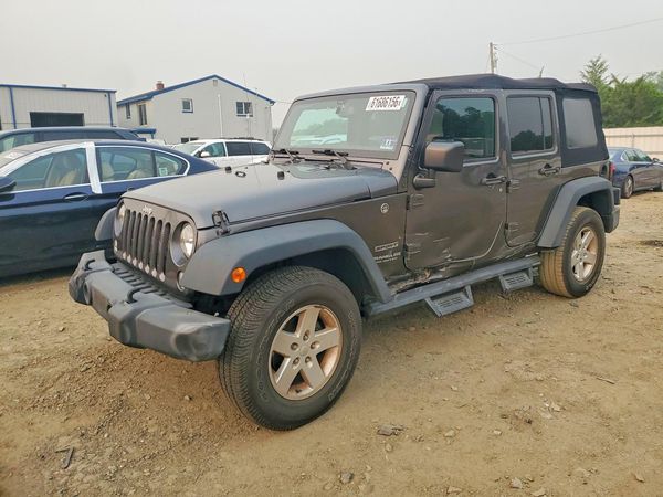 2017 JEEP WRANGLER UNLIMITED SPORT 4X4