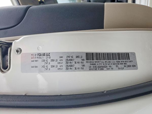 2019 CHRYSLER PACIFICA