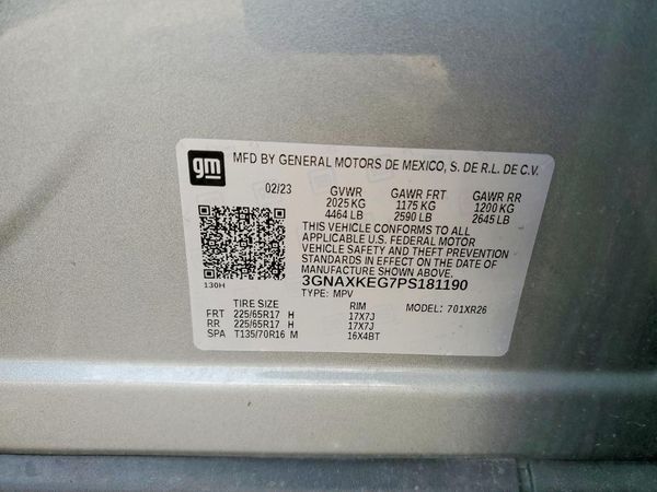 2023 CHEVROLET EQUINOX