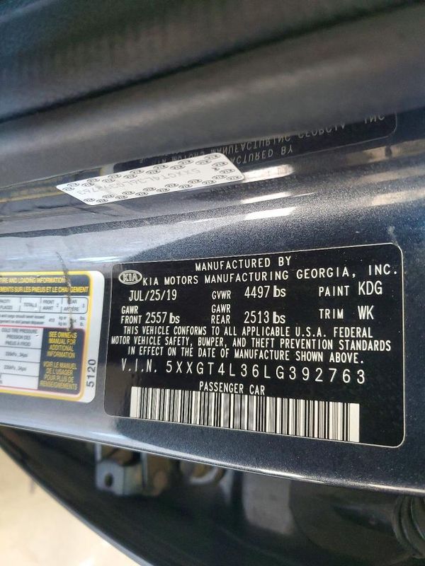 2020 KIA OPTIMA LX, S, SE