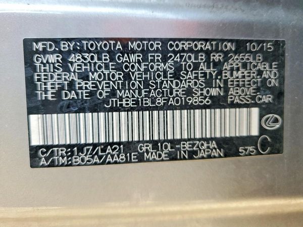 2015 LEXUS GS