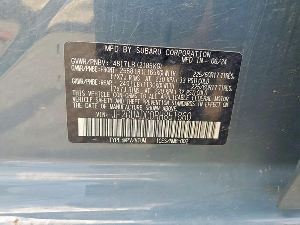2024 SUBARU CROSSTREK Premium