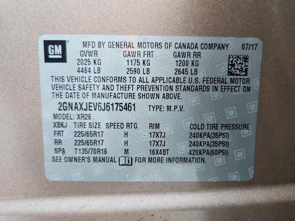 2018 CHEVROLET EQUINOX