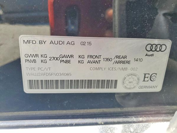 2015 AUDI A8