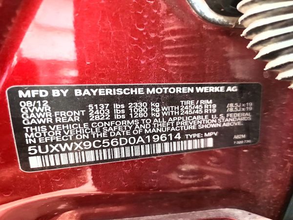 2013 BMW X3 xDrive28i